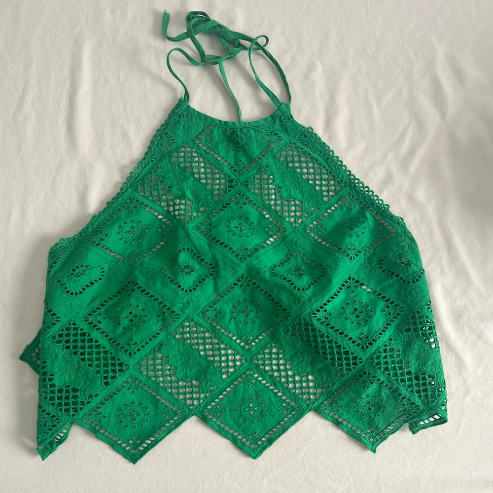 NWT Free People Hankie Halter Top (size S) - Picture 4 of 13
